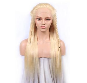 360 full lace human hair wigs 613 150 Density full lace wigs with hairline straight Brazilian Remy Hair Wigs With Baby Hair1098781