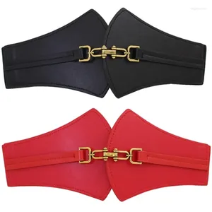 Cintos Mulheres Stretch Belt com liga BuBuckle sob busto espartilho para vestido de banquete