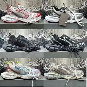 23s Designer 3XL Phantom Track 10 Sneakers Track Shoes Men Women Retro Casual Shoes Black and White Mesh Bekväm nylon Sneaker Storlek 35-45