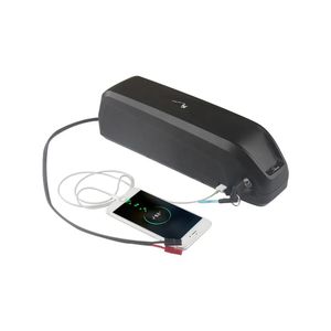 Batterier Deep Circulation Rechargeble Li ion Battery Bike 48V 17Ah med 5V USB -uttag och strömbrytare+ laddare gratis frakt