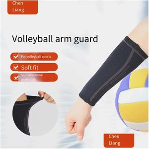 Gomito Ginocchiere Ginocchiere Pallavolo Manicotti del braccio Guanti Avambraccio Compressione Test Allenamento Basket Supporto per polso Tutore Protettore Dr Ot6Ki