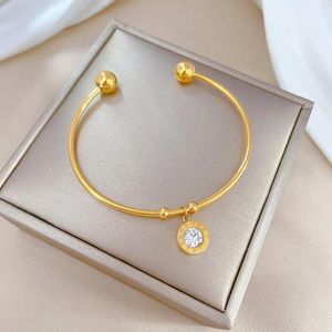 Bransoletka bransoletka Bangle Designer Bransoletka Bransoletka luksusowa męskie i damskie 18 -karatowe złota srebrna moda popularna nie zanikaj trend bransoletki