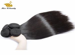 4 Wiązki Zatrudniaj Virgin Humanhair wątek Nieprocentowane naturalne splaty włosów jedwabistą prostą falę ciała głęboko kręcone luźne Wavy4614112