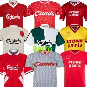 DALGLISH Maglie da calcio retrò Gerrard 2005 Smicer Alonso 10 11 Maglie da calcio 93 95 96 97 98 FOWLER TORRES 82 89 91 Maillot 85 86 Kuyt Keane 06 07 08 09 SUAREZ