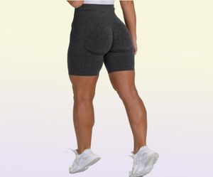 Yoga Outfit Nvgtn Running Sports Workout Shorts Women039s Cintura Alta Ginásio Mulheres Leggings Sem Costura Fitness Esporte Sportswear1651261