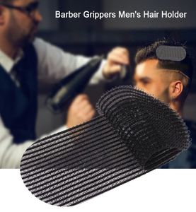 2pcs Black Hair Gripper Trimming Hair Sticker Styling Cutting Trimming Barber Grippers Salon Men039s Hair Holder Tools8758426