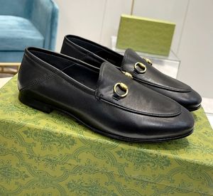 Designer-Kleiderschuhe für Damen im Frühling und Herbst, echtes Leder, lässige Slipper, Trample, Lazy Boat, flache Slipper, weiche, bequeme Klassiker, Designer-Schuhe mit Knöpfen