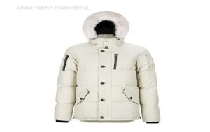 Palm Men039s 3Q Down Jacket Canada Fur Fur Trim Hood Winter Water Risistent Płaszcz 10 Q76V1719144