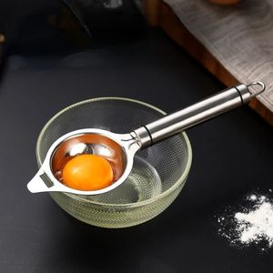 卵白セパレーターステンレス鋼の食品グレード多機能ノックエッグハンドル卵子卵黄仕切りキッチンアクセサリー240105
