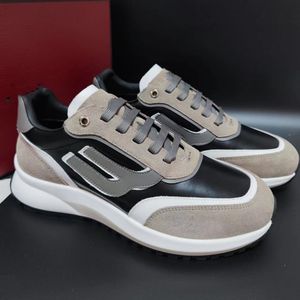 Luksusowa marka Moony Sneaker Buty Stripe Lift Platforma Trenerzy Mężczyźni Casual Party Wedding Sukni