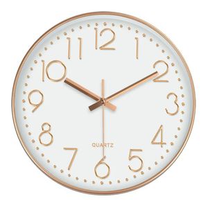 30cm Minimalist Wall Clock Modern Design Living Room Bedroom Quartz Mute Light Luxury Clocks Hanging Watch Household Home Decor 240106