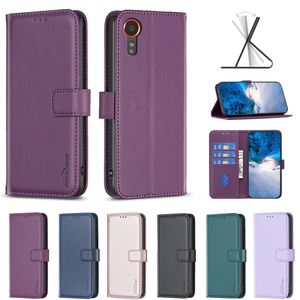 PU -läderplånbok Fall för Huawei Honor X9B X8B X7B 100 Pro Redmi K70E K70 13C Moto G04 G24 G34 G Play 4G Power 5G 2024 Vanlig ID -kortplats Hållare Flip Cover Magnet Pouch