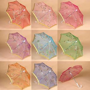 Decorazione 1pc diametro da 30 cm da ricamo ombrello in pizzo decorazione oggetti di sospensione di danza degli ombrelli PROPT TEMPRITURAMENTI Temperamento Sun Umbrella Q081