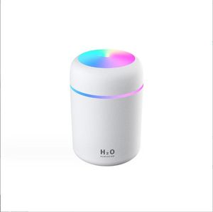 Umidificatori 300Ml Umidificatore Usb Trasonic Aroma Diffusore di oli essenziali Romantico Luce soffusa Mini Cool Mist Maker Purificatore Drop Deli Otex8