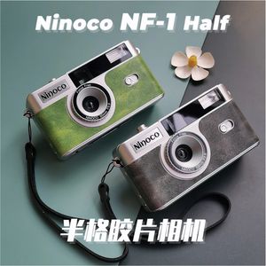 For NINOCO N Half Frame Camera 35mm Film Reusable With Flash Light Birthday Christmas Gift 240106