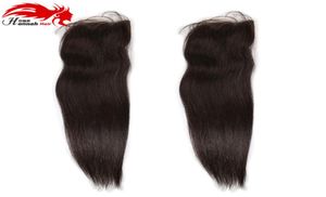 Hannah 4x4 Brazilian Straight Lace Closure Remy Three Part 1022 Inches Human Hair Closure Can Be Dyed And Bleached2333266