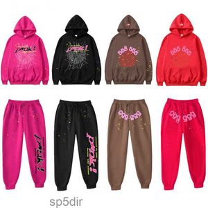 Designer Herren-Trainingsanzug Luxus-Sweatshirt Spider 555 Fashion Sweatsuit Man Sp5der Young Thug 555555 Pullover Pink Designer Woman Track Suit K4JY REG8 0D VZZ9