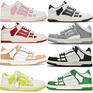 10a skel topp casual skor designer sneakers svart vit rosa grå grenn blå bruna röda män kvinnor sneakers
