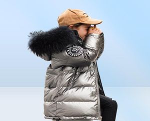 Зимняя детская верхняя одежда Модные длинные детские пуховые пальто детские зимние пальто пальто для мальчиков пуховик для девочек пальто для девочек большая детская одежда A925738130