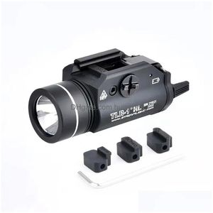 손전등 토치 전술 스트림 조명 TRA TLR-1 LANTERA TORCH AIRSOFT 스트로브 손전등 1000 루멘 LED 흰색 TR1 드롭 배달 DH06J