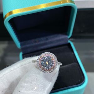 Anelli di diamanti di lusso Designer per le donne Anelli di fidanzamento per le donne Nuovo con scatola Ragazza Gioielli da sposa Popolare Anello di amore femminile Regalo di San Valentino Migliore qualità