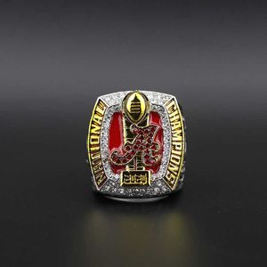 Anello da campionato del designer Ncaa University of Alabama