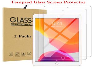 Vetro temperato per iPad 102 2019 Proteggi schermo per iPad 7 7a generazione A2232 Tablet Protector Glass9085179