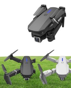 E88 Professional Mini WiFi HD 4K Drone With Camera Hight Hold Mode Foldbar RC Plane Helicopter Pro Dron Toys Quadcopter Drones9974762652