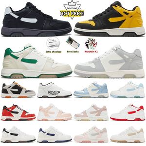 Designer Out of Office Womens Sneakers Mens Shoes Offes Top White Suede Leather Platform Trainer Breathable Casual Shoes Party Dress Walking Sneakers Trainers