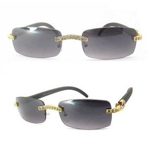 15% OFF Wholesale of New best-selling frameless metal coated ocean with trendy street photography sunglasses