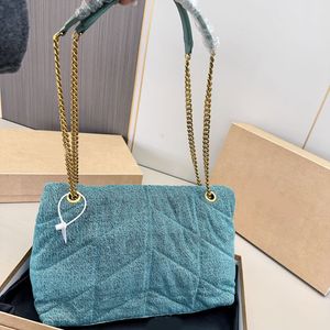 Borsa a catena Borse in denim Designer di marca Borsa a tracolla di moda di lusso a tracolla di alta qualità Borsa da donna Borsa da lettera Borsa per telefono Portafoglio