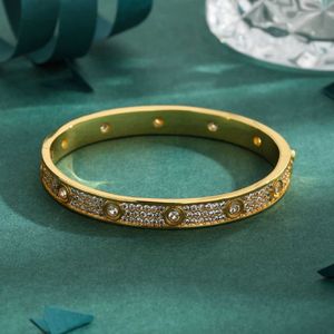 Designer Cartres Bracelet High quality Kajia Full Sky Star Fashion Classic Couple Open Live Broadcast