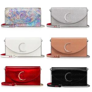 2024 Yeni Cl Tasarımcı Çanta Perçinli Kadınlar El Yapımı Deri Omuz Çantası Klasik Mektup Yemek Çantası Moda Essential Red Alt Tag Crossbody Bag Çanta