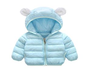 Baby Girls Jacket 2017 Autumn Winter Jacket For Girls Coat Kids Warm Hooded Outerwear Children Clothes Infant Coat1369343