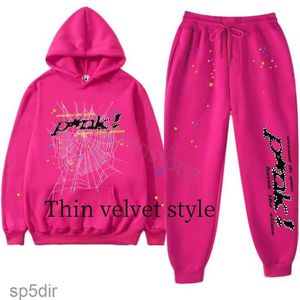 Spider Hoodie Sp5der Worldwide Young Thug Mens Bluzy Bluza Spider Tracksuit Web Pullover 555555 Drespants High Street Fashion Hase Sweat