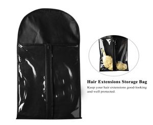 1pcs Durable Hair Wig Carrier Case Hair Extensions Storage Bag Wig Hanger Extension Package With Zipper Styling Accessory6668097