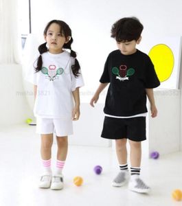 Kids T shirts Summer Baby Boys Girls letter printing Shirt Designer Casual Print Fashion Tee Top9278427