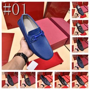 39MODELO sapato masculino casual marcas de luxo verão mocassins de couro genuíno moda mocassins confortável respirável condução sapatos de barco tamanho 38-46