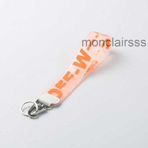 Nyckelkedja lyxringar Keychains Clear Rubber Jelly Letter Print Keys Ring Fashion Men Kvinnor Canvas Keychain Camera Pendant Beltqvj RT EHJT 2SUO RZC4NDK3