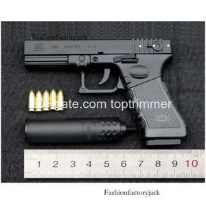 Gun Toys G18C Shell Throwing Ejection Pistol Toy for Adts Kids Outdoor Games Gifts Model Löstagbart 12.05 Drop Deliver Dh2KW