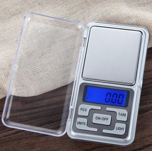 Mini Electronic Digital Scale Diamond Jewelry weigh Scale Balance Pocket Gram LCD Display Scales With Retail Box 200g001g7183427