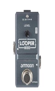 Ammoon AP09 Pętla Pedal Pedal Looper Electric Guitar Effect Pedal True Bypass Unlimited Overdubs 10 minut nagrywanie 3252227