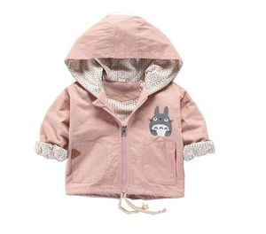 одежда для маленьких девочек, детская куртка с капюшоном, мультяшное пальто для мальчика, детская одежда в корейском стиле, куртка для малышей kid039s, одежда4161456