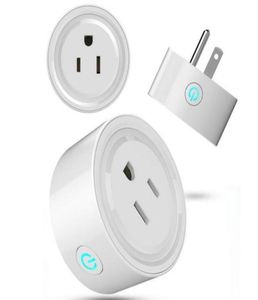 Novos mini plugues de alimentação WIFI inteligentes compatíveis com Alexa Sonoff Wifi Tomada Automação Telefone App Interruptor de temporização Controle Remoto 5376404