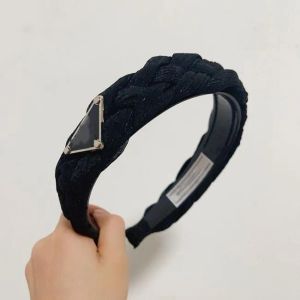 Head Band yüksek kaliteli moda kızlar parlak ipek saç çember klipler bükülme örgü kafa saç jewelry çok yönlü fransız şapka severler aile l dhpnj