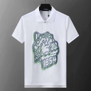 24ss Erkekler Polo Gömlek Street Marka Renkli Patternshirt Tasarımcı Polo Gömlek Ücretsiz Erkekler T Shirt Tişörtler Erkekler İçin Gömlek Tshirt Elbise Kadın Boyutu M-XXXL