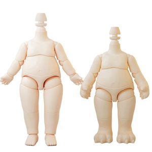 Movable Joint Ymy Doll Fat Animal Body Cat Foot Animal Tail Doll Replace Body Accessories For Ob11 Gsc Obitsu 11 240106