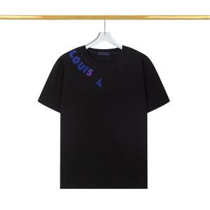 A115 Дизайнерская футболка Повседневная футболка L MMS с монограммой и принтом с коротким рукавом на продажу Мужская одежда в стиле хип-хоп # 889 op