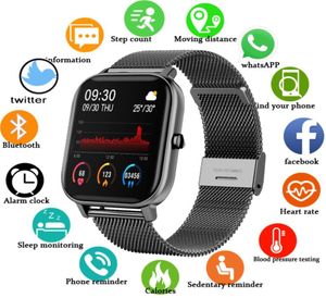 Colmi p8 14 inç akıllı saat renkli ekran kadınlar erkekler tam dokunuş fitness izleyici kan basınç saati kadın akıllı saat xiaomi4390478
