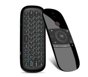 Neue Original W1 Fly Air Maus Drahtlose Tastatur Maus 24G Wiederaufladbare Mini Fernbedienung Für Smart Android Tv Box Mini pc8438769